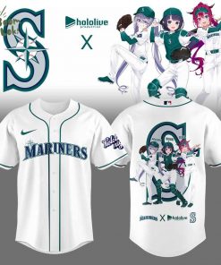 Limited Edition Seattle Mariners Hololive Night Collaboration Jersey