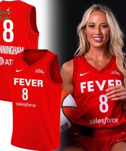 Limited Edition Sophie Cunningham Red Basketball Jersey