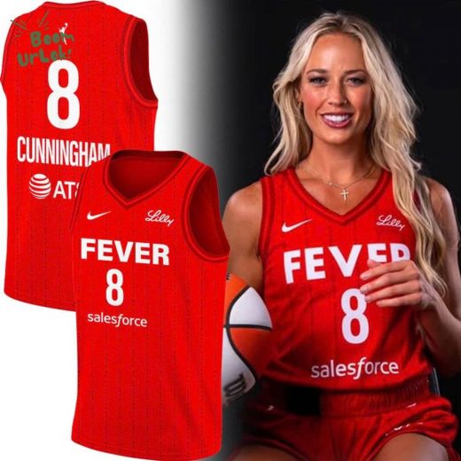 Limited Edition Sophie Cunningham Red Basketball Jersey