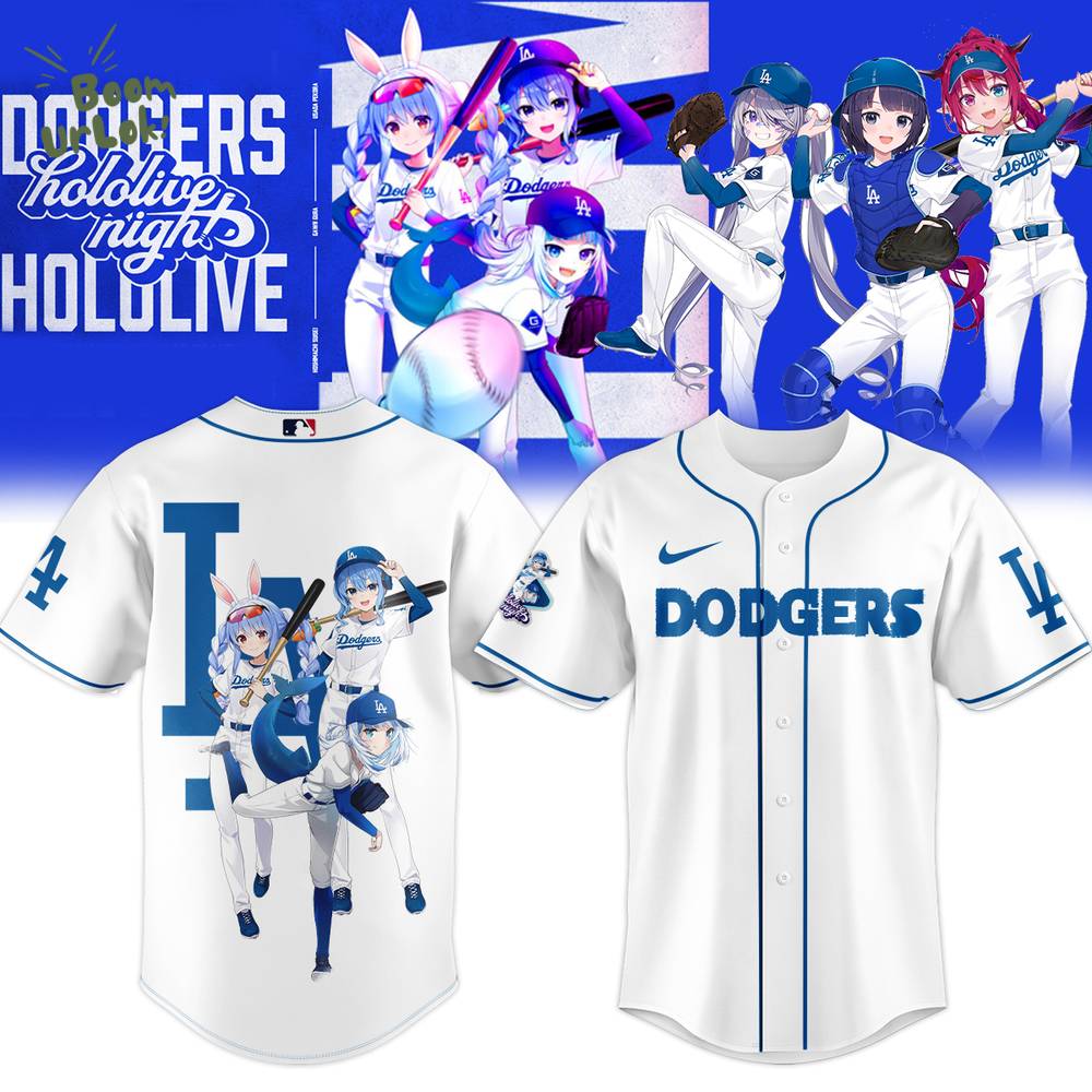 Los Angeles Dodgers _ Hololive Jersey Los Angeles Dodgers _ Hololive Jersey