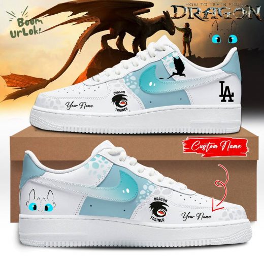 Los Angeles Dodgers _ How to Train Your Dragon Limited Shoes white 2025