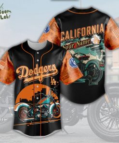 Los Angeles Dodgers Motor Jersey 2025 -3D Baseball Jersey