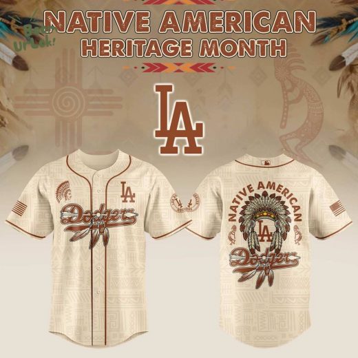 Los Angeles Dodgers x Native American Heritage Jersey