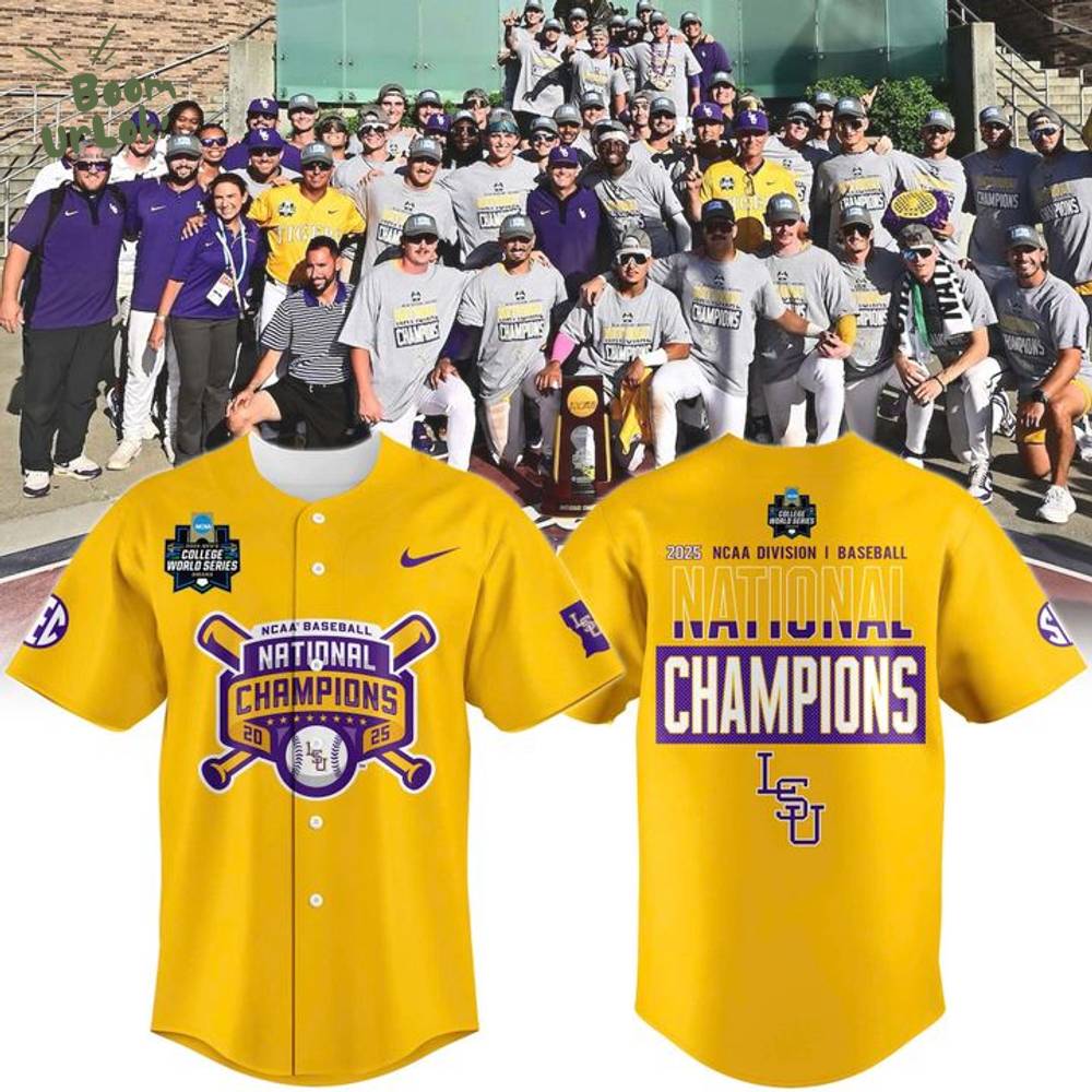 Men's Nike Gold LSU Tigers College Limited Baseball Jersey Men's Nike Gold LSU Tigers College Limited Baseball Jersey