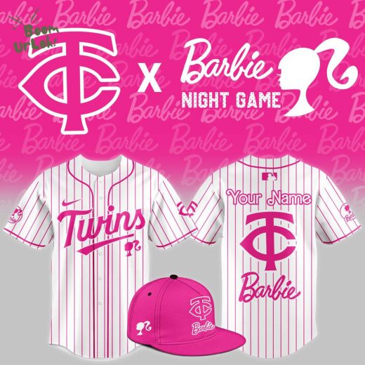 Minnesota Twins Barbie Night Game Custom Jersey