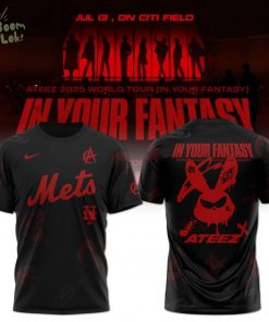 New York Mets X Ateez 2025 World Tour In Your Fantasy Edition Tshirt