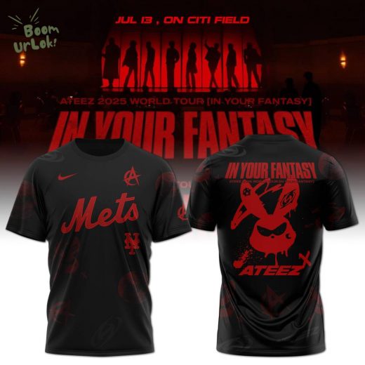 New York Mets X Ateez 2025 World Tour In Your Fantasy Edition Tshirt