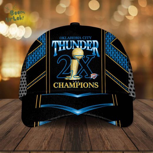 Oklahoma City Thunder 2025 NBA Champions Cap