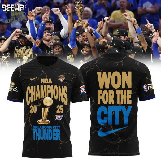 Oklahoma City Thunder 2025 NBA Champions Shirt