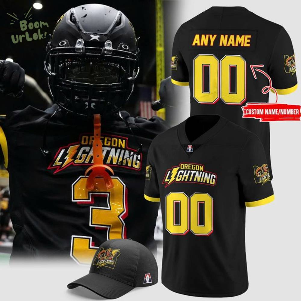 Oregon Lightning Football Jersey Oregon Lightning Football Jersey