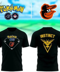Orioles x Pokémon Go Team Instinct T-shirt – Special Edition