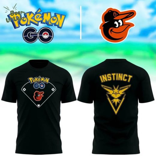 Orioles x Pokémon Go Team Instinct T-shirt – Special Edition