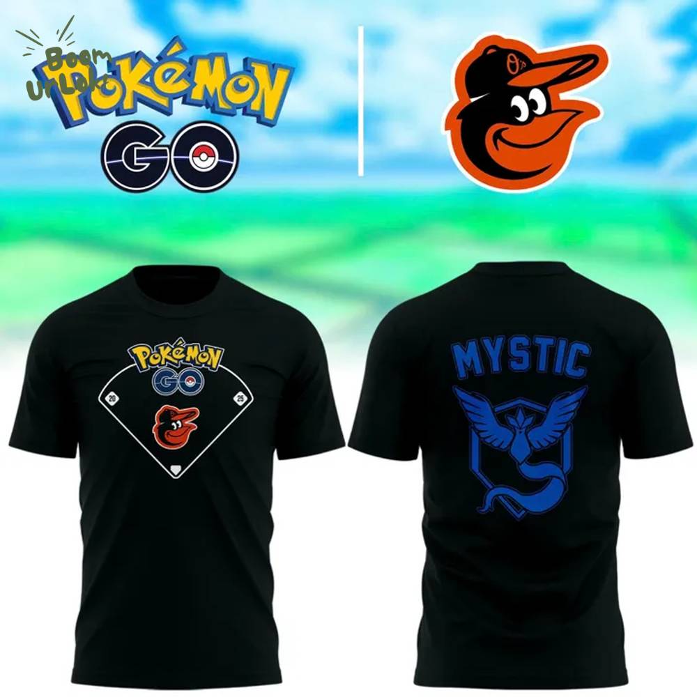 Orioles x Pokémon Go Team Mystic T-shirt - Special Edition Orioles x Pokémon Go Team Mystic T-shirt - Special Edition