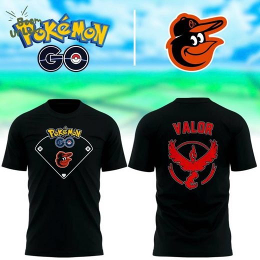 Orioles x Pokémon Go Team Valor T-shirt – Special Edition