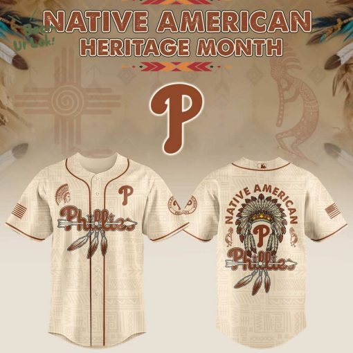 Phillies x Native American Heritage Jersey