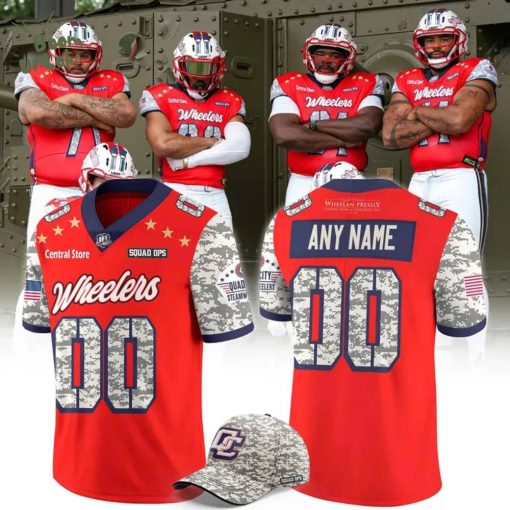 Quad City Steamwheelers x 2025 Military Appreciation Night Jerseys