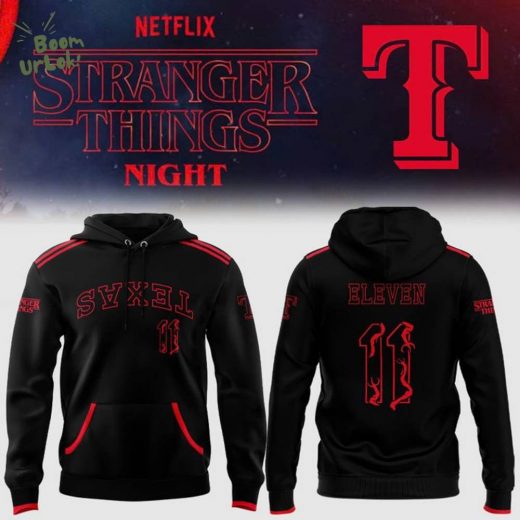 Rangers Stranger Things Night Hoodie – Limited Edition