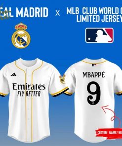 Real Madrid CF x MLB Club World Cup Limited Jersey – Custom