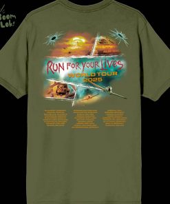 Run For Your Lives 2025 World Tour Tee