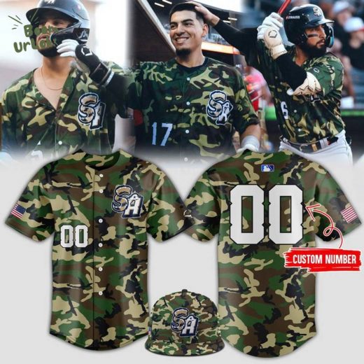 San Antonio Missions Camo New 2025 Jersey