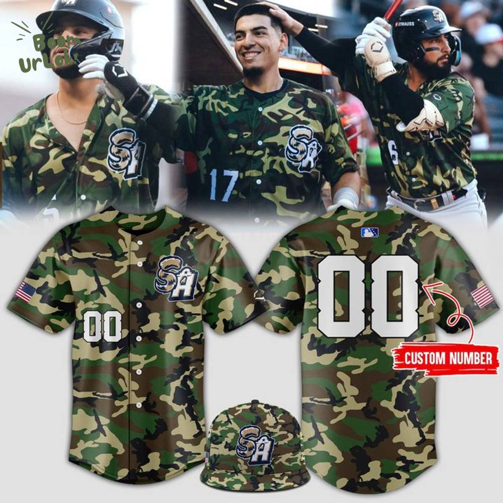 San Antonio Missions Camo New 2025 Jersey San Antonio Missions Camo New 2025 Jersey