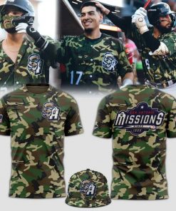 San Antonio Missions Camo New 2025 T-Shirt