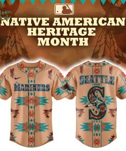 Seattle Mariners x Native American Heritage 2025 Baseball Jersey