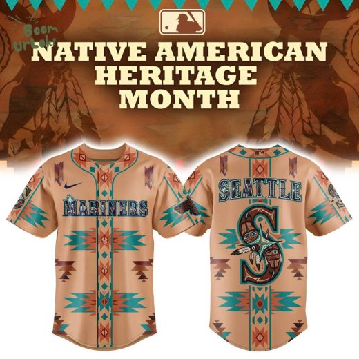 Seattle Mariners x Native American Heritage 2025 Baseball Jersey