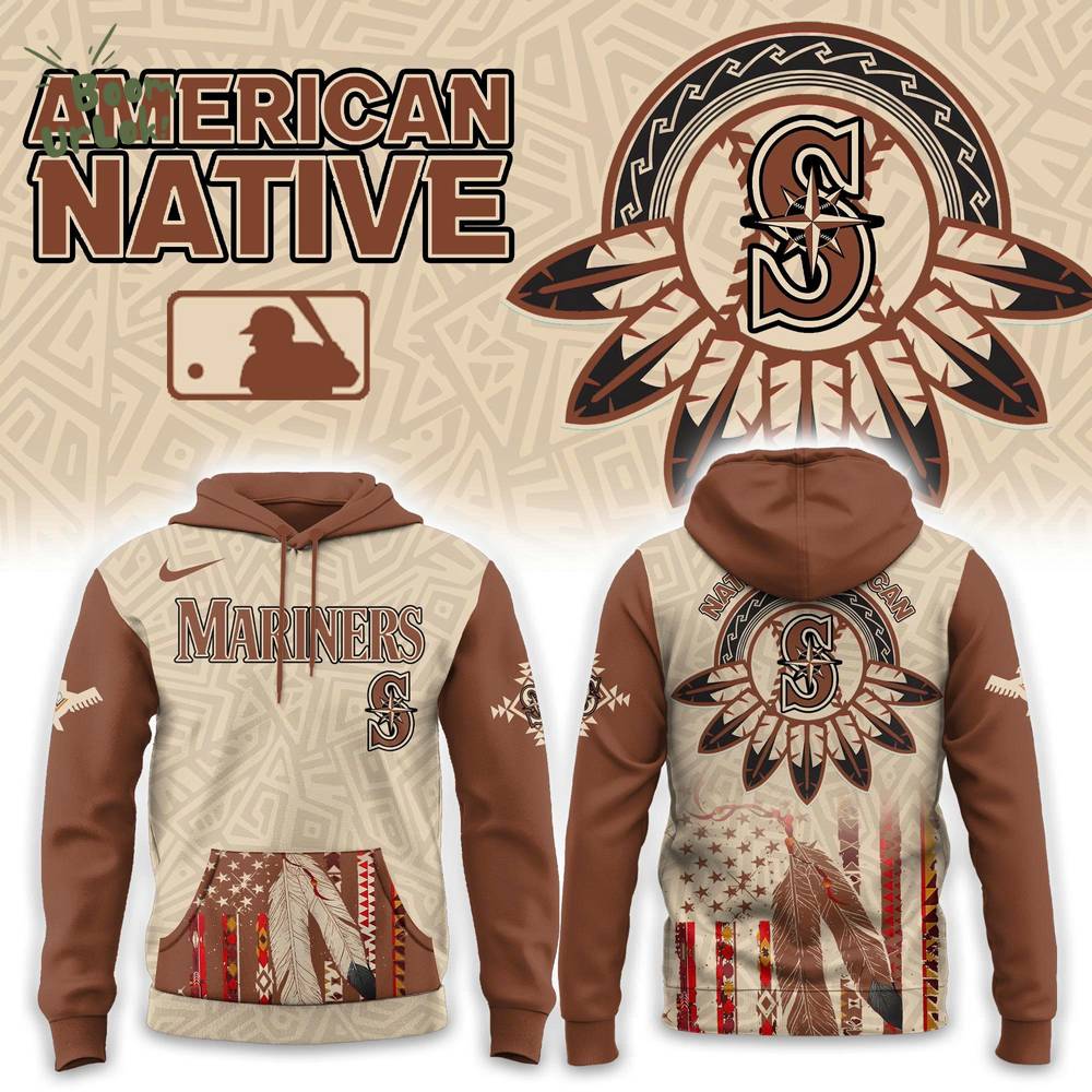 Seattle Mariners x Native American Heritage 2025 Hoodie Combo Seattle Mariners x Native American Heritage 2025 Hoodie Combo
