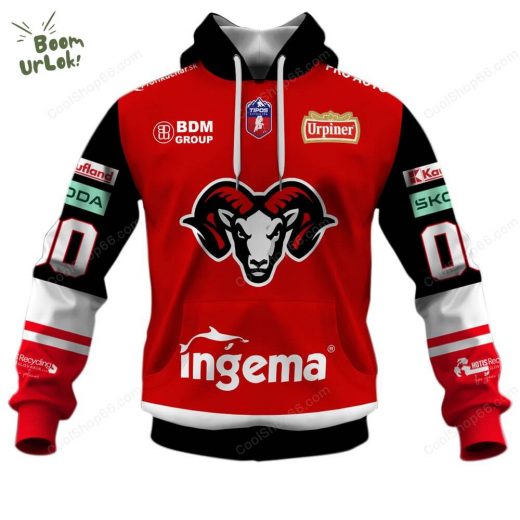 Slovak Extraliga HC 05 Banska Bystrica Jersey Style Hoodie