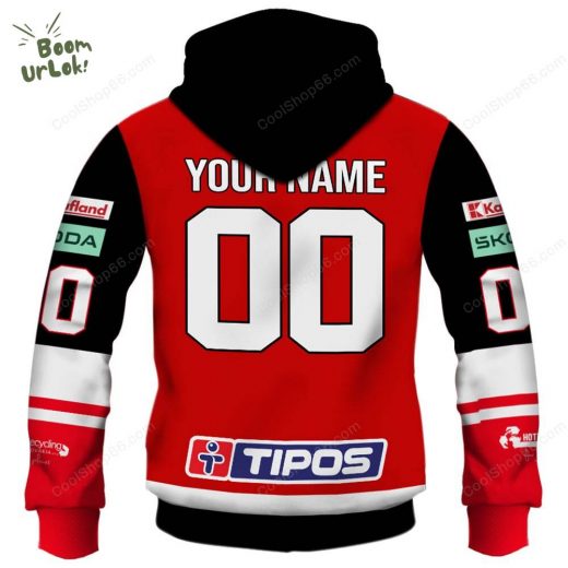 Slovak Extraliga HC 05 Banska Bystrica Jersey Style Hoodie