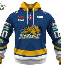 Slovak Extraliga HC 19 Humenne Jersey Style Hoodie