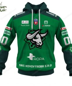 Slovak Extraliga HC Nove Zamky Jersey Style Hoodie