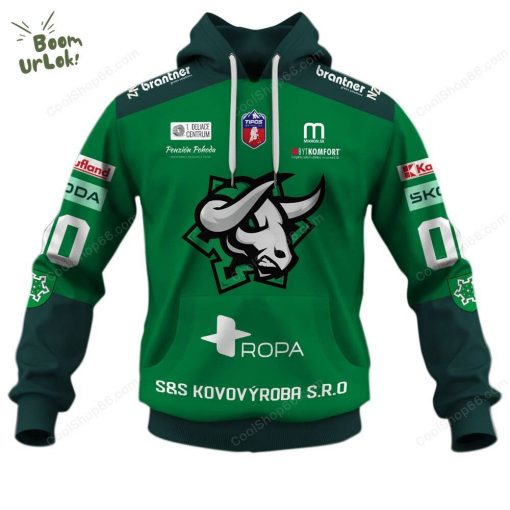 Slovak Extraliga HC Nove Zamky Jersey Style Hoodie