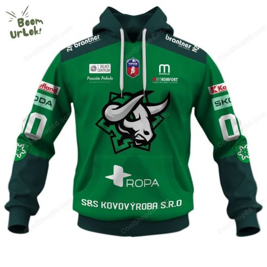 Slovak Extraliga HC Nove Zamky Jersey Style Hoodie