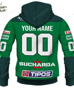 Slovak Extraliga HC Nove Zamky Jersey Style Hoodie