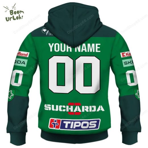 Slovak Extraliga HC Nove Zamky Jersey Style Hoodie