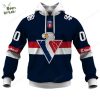 Slovak Extraliga HC Nove Zamky Jersey Style Hoodie