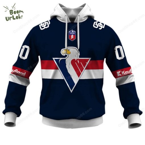 Slovak Extraliga HC Slovan Bratislava Jersey Style Hoodie