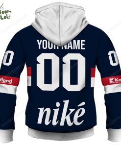 Slovak Extraliga HC Slovan Bratislava Jersey Style Hoodie