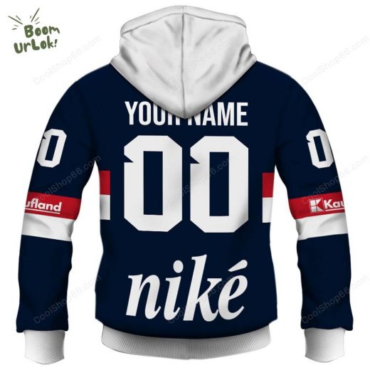 Slovak Extraliga HC Slovan Bratislava Jersey Style Hoodie