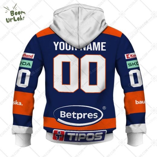 Slovak Extraliga HK Dukla Michalovce Jersey Style Hoodie