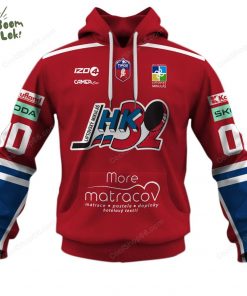 Slovak Extraliga MHK 32 Liptovsky Mikulas Jersey Style Hoodie