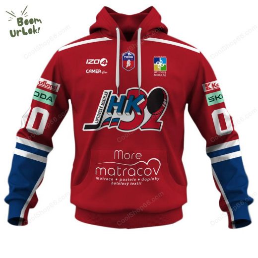 Slovak Extraliga MHK 32 Liptovsky Mikulas Jersey Style Hoodie