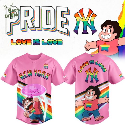 Special 2025 Pride x Steven Universe New York Yankees Jersey