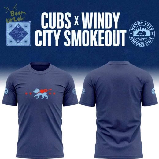 Special Edition Cubs x Windy City Smokeout T-shirt