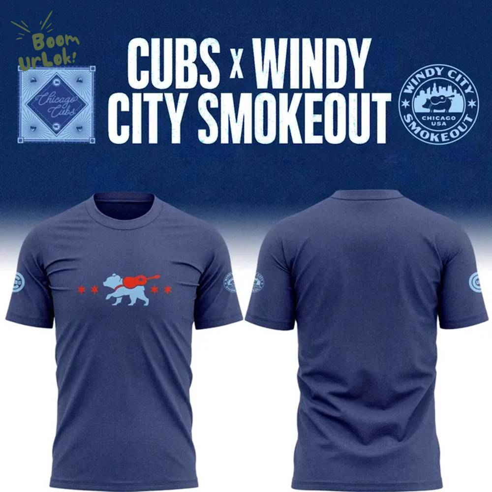Special Edition Cubs x Windy City Smokeout T-shirt Special Edition Cubs x Windy City Smokeout T-shirt