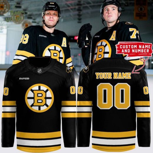 Special New Bruins hockey jersey Custom Name Number