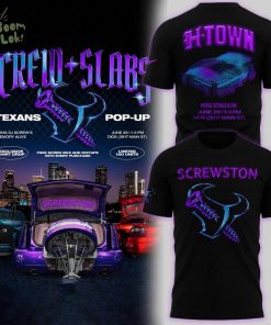 Special New Exclusive DJ Screw x Houston Texans Tshirt