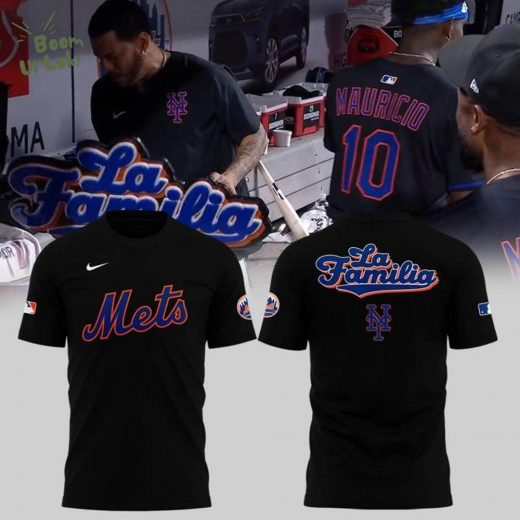 Special New La Familia NY Mets Logo Tshirt